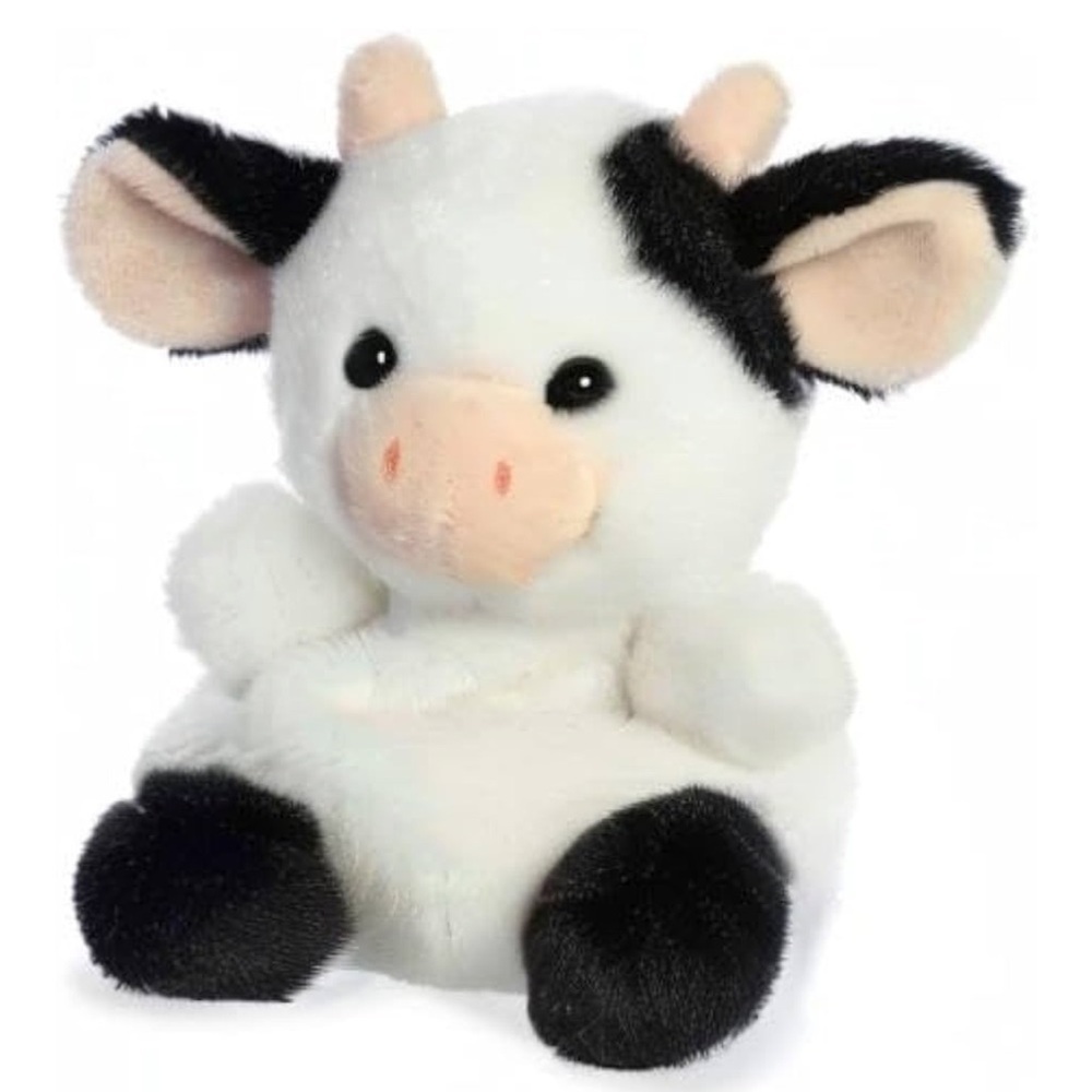 ® Adorable Palm Pals™ Sweetie Cow™ Pocket-Sized Play - White 5 Inches - Picture 5 of 5